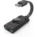 TechRise AA50311 USB Stereo Sound Adapter (black). 