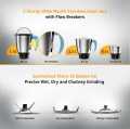 Super Crest Blender 1000W High Performance Power Blender for Kitchen Professional Blender Smoothies Mixer Maker 3in1 With 1.5L Jug And 800ml Chopper & 400 Grinder Power Full Motor Easy To Operate or Clean and Safety & Long Service Life, for ice Crushing,|. 