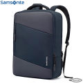 Samsonite 15.6" Lightweight Dual-compartment Stylish Backpack Water Resistant Laptop Backpack Men & Women - Blue. 