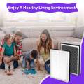 HEPA Filter Replacement for Medify MA-25 Air Purifier 2-Pack 3 in 1 Filtration True HEPA H13 Filter Pre-Filter. 