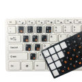 frosted material for laptops and desktop computers universal Mongolian keyboard film key sticker. 