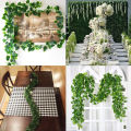 12Pcs Artificial Ivy Garland for Wedding Backdrop Wall Jungle Party. 