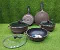 Non Stick Cookware Set | Die Cast Cookware set |17 pcs Non stick cookware set | Marble Cookware set | Granite Cookware Set |. 