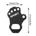 Weight Lifting Hand Grips Rubber Padded Workout Grips Gloves For Palm Protection Weightlifting Gymnastics Palm Protector Hudduo. 
