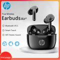 【COD+Ready Stock + FREE Shipping 】 HP TWS Wireless Earphone Sound Noise Cancelling Air Pro Earphone Bluetooth Earbuds Touch Control Headphones Super Pods. 