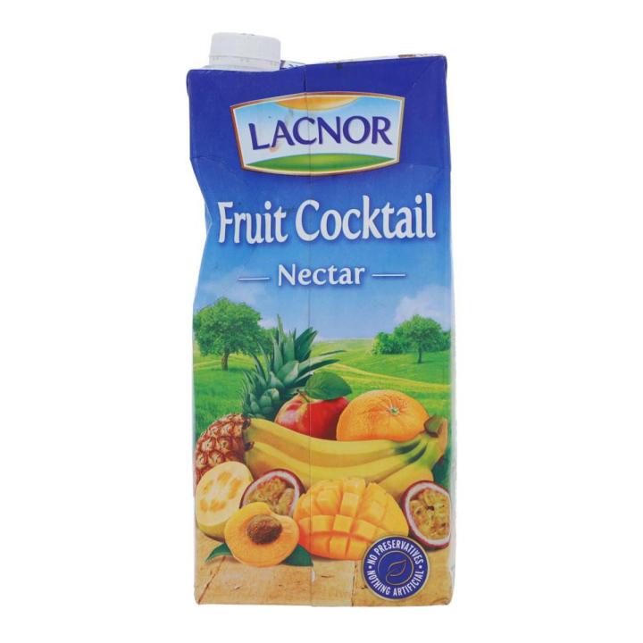 LACNOR JUICE FRUIT COCKTAIL NECTAR 1 LTR