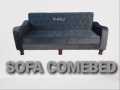 Sofa Combed Aram Design  3 Seater Stylish Emboss Tufting  Grey Colour & Colour  Can be Customised {{ Special offer } Available. 