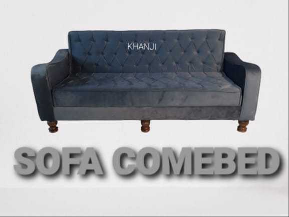 Sofa Combed Aram Design  3 Seater Stylish Emboss Tufting  Grey Colour & Colour  Can be Customised {{ Special offer } Available