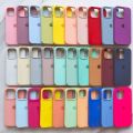 iPHONE OFFICIAL SILICONE CASES - ALL IPHONE MODELS. 