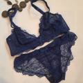 Click4she New stylish Net Bra Panty Non Padded with wired sets for girls ladies and women. 