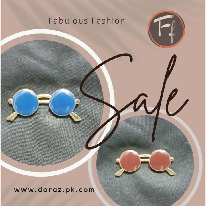 Glasses brooch for Girls and Boys lapel pin