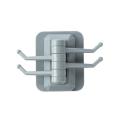 Rotary Self-adhesive Wall Trackless Hook Kitchen Door Towel Bag Rack. 