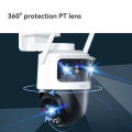 IMOU Cruiser-Triple Outdoor Security Camera 11MP HD Tri-View | Click2Track Multi-Lens | AIgo Play | Dual SD Slots | Waterproof Night Vision. 