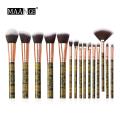 MAANGE 15pcs Professional Makeup Brushes Set Kit Foundation Blush Lip Eyeliner Eye Shadow Face Powder Brush Set For Cosmetic. 