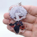 Game Love And Deepspace Qinche Sylus Cosplay COSTUME Acrylic Keychain Key Accessories Pendant. 