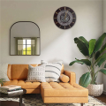 Acrylic Islamic Wall Clock 30cm Muslim Wall Clock(Silver). 