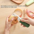 2 in 1 Paring Knives Stainless Steel Blade,Slicing & Planing Tool for Fruit, Potato, Carrot, Zucchini, Cucumber, Lemon Liangyan. 