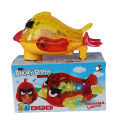 ANGRY BIRDS 3D LED Angry Bird Light and Music Friction Car with 3D light effects and Sound For Kids Boys and Girls. 