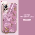 Love Bracelet case for infinix note 11 Back Cover Bauhinia Flower Case infinix note 12. 