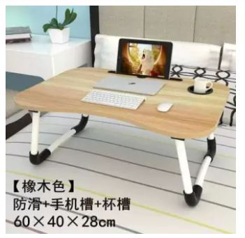 Multipurpose Laptop/ Portable/ Bed/ Study Folding Table with 304 Grade Stainless Steel Legs