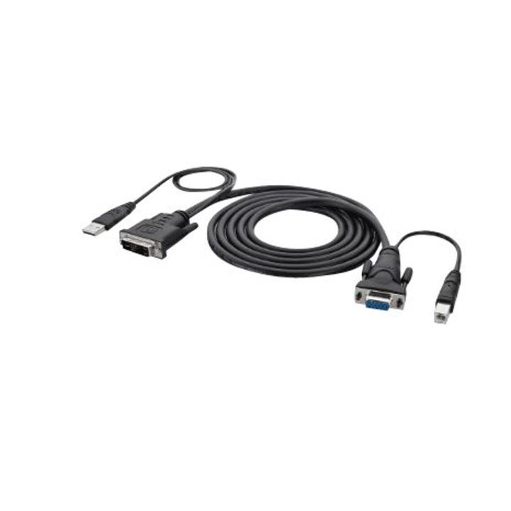 KVM Cable: VGA and USB