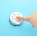 3 LED Touch Ceiling Night Lamp, Battery Powered Stick Tap Touch Lamp LED Light, Self Adhesive Ceiling LED Lights for Room ,Bedside Table Night Light. 