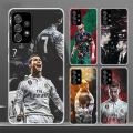 CR7 Football Star R-Ronaldo Phone Case For Samsung Galaxy S10 S21 S20 FE S22 S23 Ultra S10E S9 S8 Plus S7 Edge + Coque Back Cove. 