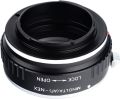 Lens Adapter K&F Concept Minolta AF - Sony E (MAF - NEX). 