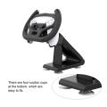 PS5 Steering Wheel, Driving Game Steering Wheel Racing Controller Set Stand Bracket Holder for PS5 Controller Playstation 5 Dualsense Controller with 4 Table Suction Cup Mount. 