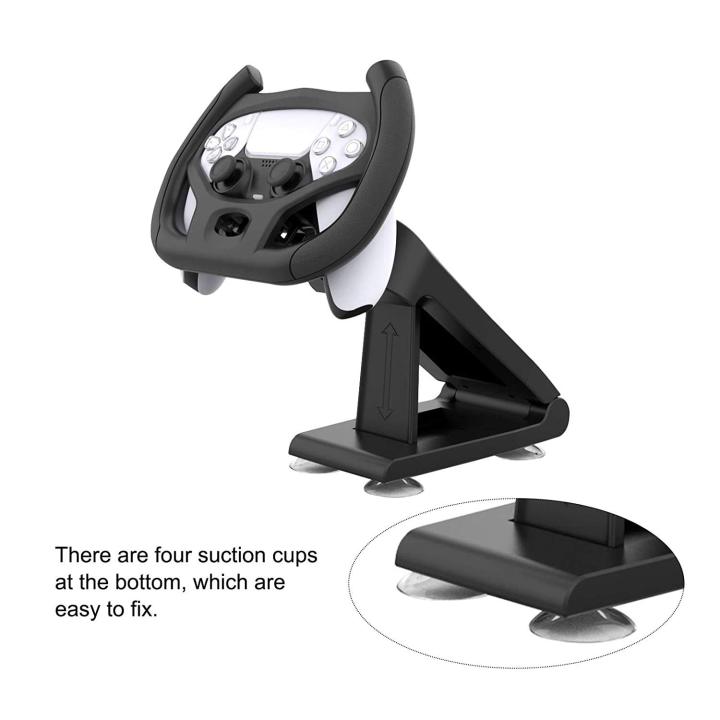 PS5%20Steering%20Wheel,%20Driving%20Game%20Steering%20Wheel%20Racing%20Controller%20Set%20Stand%20Bracket%20Holder%20for%20PS5%20Controller%20Playstation%205%20Dualsense%20Controller%20with%204%20Table%20Suction%20Cup%20Mount%20-%20Image%205
