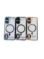 Redmi 13c Back Cover Luxury 6D Plating Soft Case - MAG Safe Design - Redmi 13c Back Cover. 