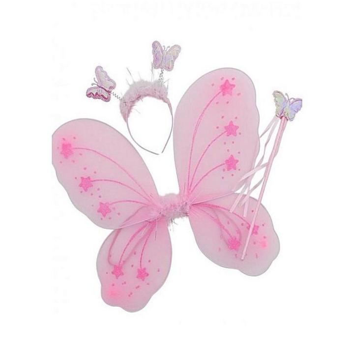 Fairy Wings Set For Girls Pink Best Toy Shop