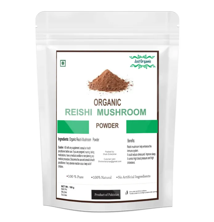 Organic%20Reishi%20Mushroom%20Powder%20100%20gm%20-%20Image%202