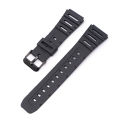Suitable for g shock Casio CA-53W calculator watch strap CA-61W rubber sports strap accessories. 