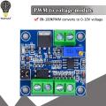PWM to Voltage Converter Module 0%-100% to 0-10V for PLC MCU Digital to Analog Signal PWM Adjustabl Converter  Module. 