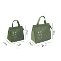 Amamia Bento Storage Bag High Capacity Anti-leak OL Lunch Box Insulated Organizer. 