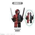 G0172 Marvel X-Men Anime Block Toys Figure Wolverine Block Mini Toy Collection Toys For Children. 