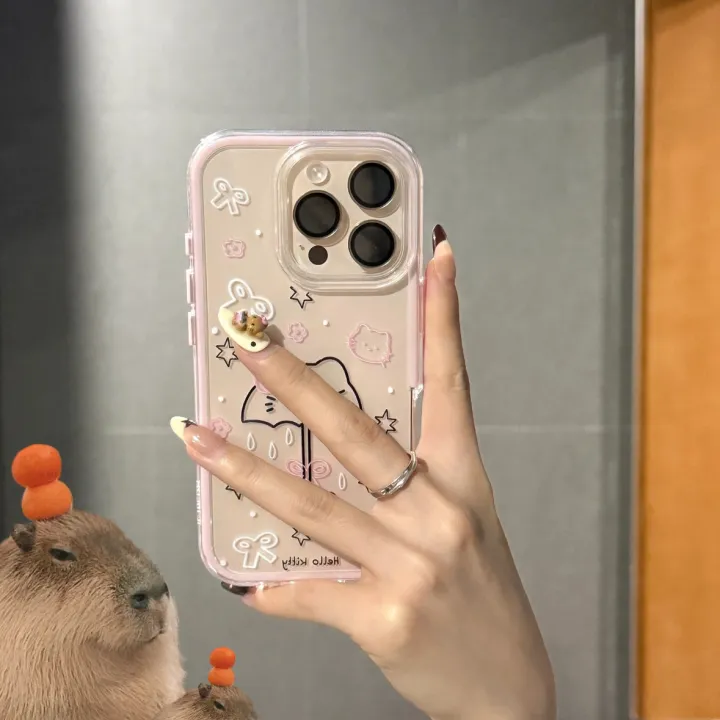 Umbrella%20Hello%20Kitty%202-in-1%20Phone%20Case%20for%20iPhone%2016/15/14%20Pro%20Max%20Phone%20Case%2013%20Pro%20Transparent%2012%20High%20Aesthetic%2011%20-%20Image%202