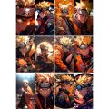 Naruto Anime Manga Stickers UNCUT for Phone Cover Laptop Notebook Scrapbook Journal. 