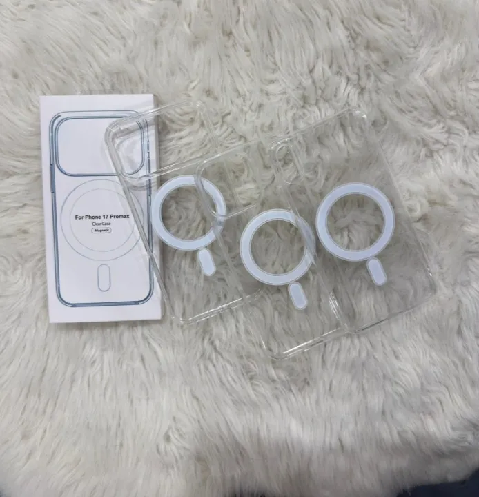iPhone%207,%20X/XS%20to%2017%20Pro%20Max%20Magnetic%20MagSafe%20Compatible%20TPU%20Case%20%7C%20Transparent%20Shockproof%20Protector%20-%20Image%205