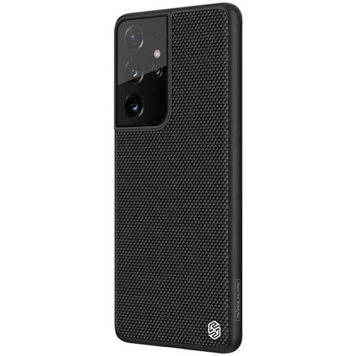 Nillkin Original Super Frosted Shield Samsung Galaxy S21 Ultra 5G case cover black with 1 Gift cover (Original Samsung used Silicone scratchless cover made in Vietnam)