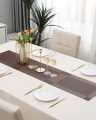 PVC Table Runner – 12x54 inch Waterproof, Non-Slip, Washable Table Mat – Stain Resistant & Easy to Clean for Dining, Kitchen, Dressing Tables" 30x135 cm. 