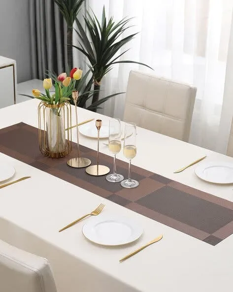 PVC%20Table%20Runner%20%E2%80%93%2012x54%20inch%20Waterproof,%20Non-Slip,%20Washable%20Table%20Mat%20%E2%80%93%20Stain%20Resistant%20&%20Easy%20to%20Clean%20for%20Dining,%20Kitchen,%20Dressing%20Tables"%2030x135%20cm%20-%20Image%203