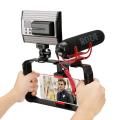 Smartphone Video Rig Handheld Phone Filmmaking Stabilizer. 