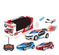 Remote Control Spray Mist Car – High-Speed RC Drift Car with Lights, Rechargeable Battery, Smoke Effect, 2.4GHz Racing Car, Toy Gift for Kids. 
