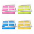Storage Rack Fridge Freezer Food Storage Shelf Rack Kitchen Organizer - ( EI ). 
