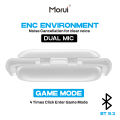 Morui Airpods (MB-H1) - Earbuds - Wireless Ear buds - Gaming earbuds With ENC Noise Cancellation For Clear Sound - Bluetooth Airbuds - TWS Bluetooth headphones With Dual Mic - Earpods - 3 Months Warranty.. 