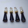 15 Pcs Fashion Fancy Black Hanging Tassels for Women Clothes and Dupatta  Style. 