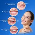 2Pcs/Bag 5D Teeth Whitening Strips Obvious Effects Teeth Whitener Strips Oral Hygiene Teeth Whitening Strips Oral Care Supplies. 