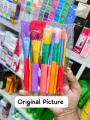 Julystar 10Pcs Makeup Brushes Professional Foundation Eyeshadow Rainbow Colourful Makeup Brushes 5201. 
